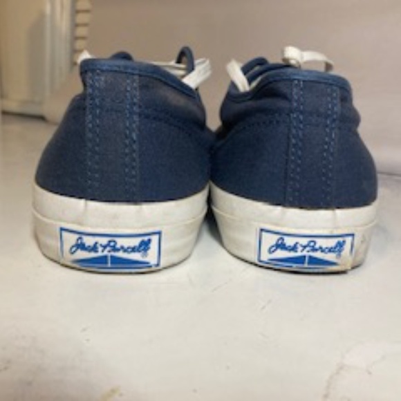 Jack Purcell Converse Men's 11.5 Blue Canvas - Picture 7 of 7